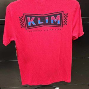 Klim Pinned Tri-Blend Tee, Red